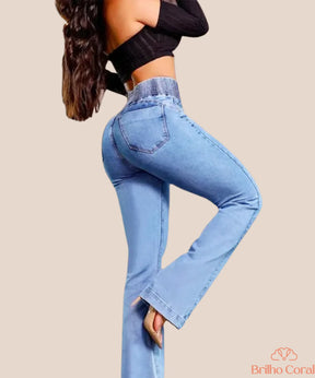 Kit 2 Calças Jeans Ultra Modeladoras Flare